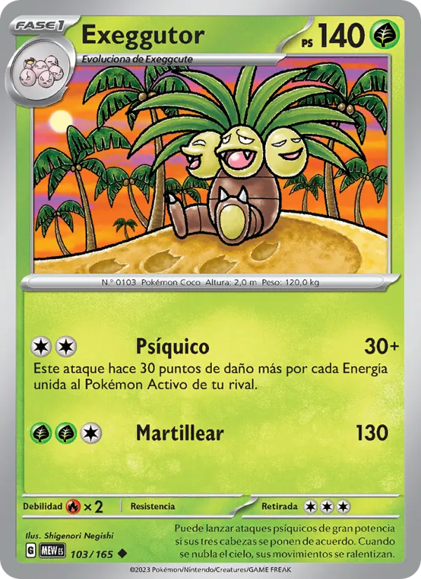 Exeggutor (MEW 103)