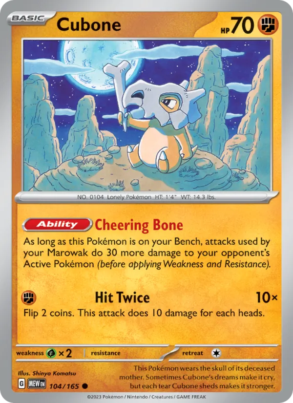 Cubone (MEW 104)