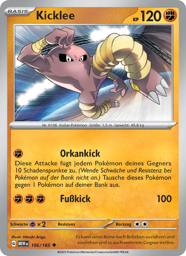 Kicklee (MEW 106)