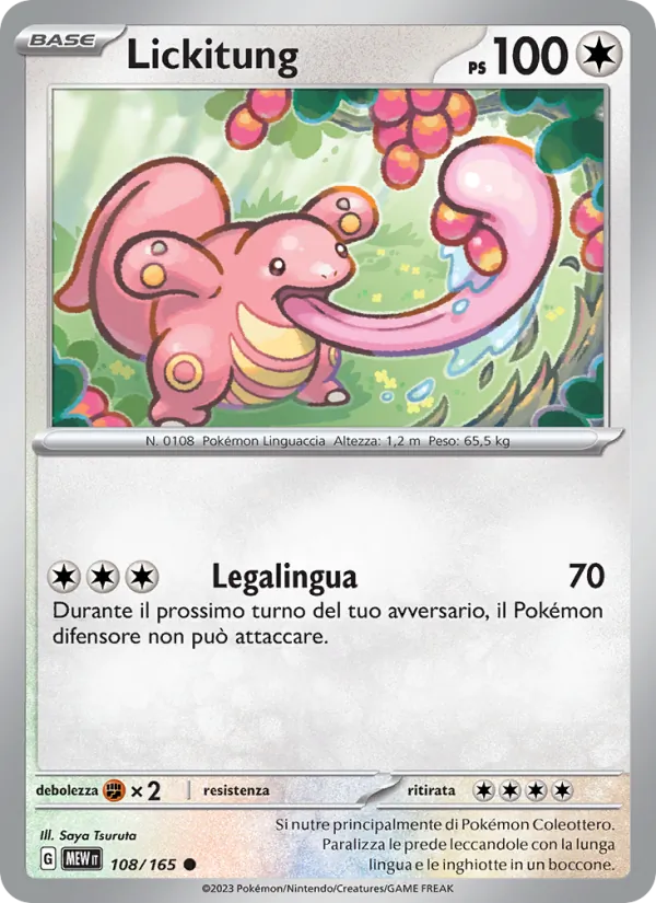 Lickitung (MEW 108)