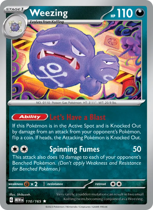 Weezing (MEW 110)