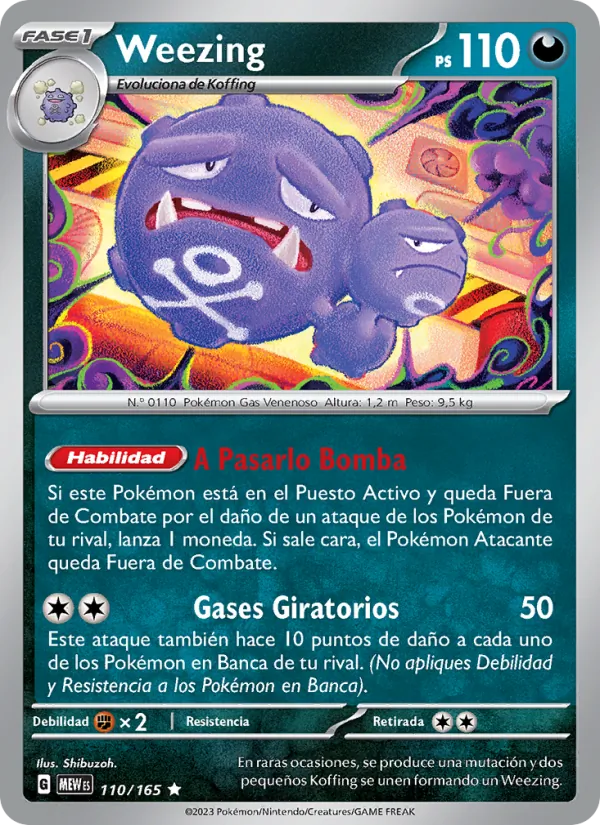 Weezing (MEW 110)