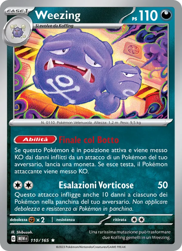 Weezing (MEW 110)