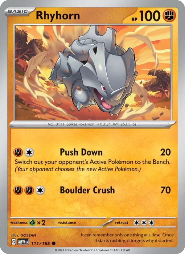 Rhyhorn (MEW 111)