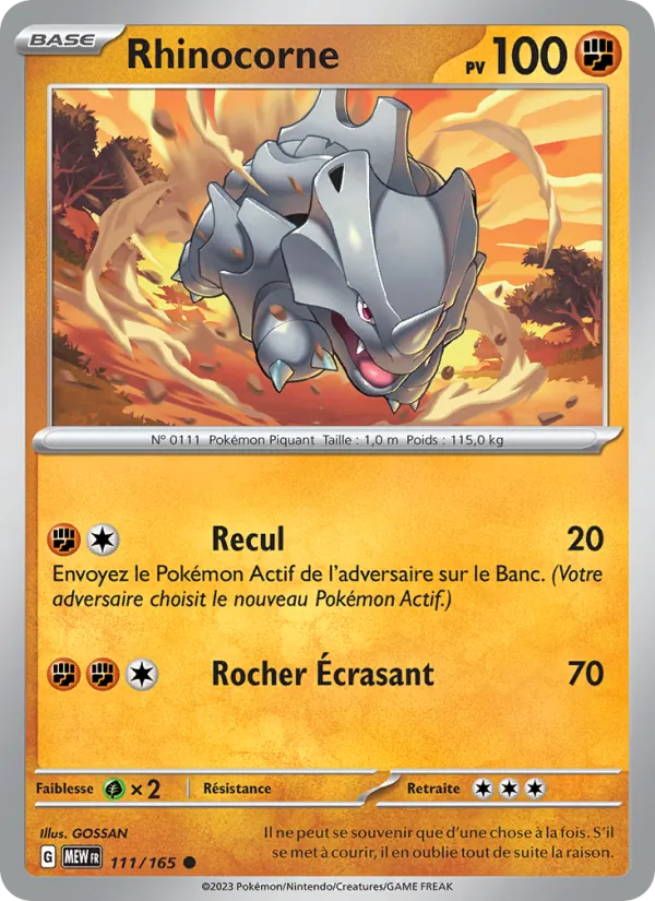 Rhyhorn (MEW 111)