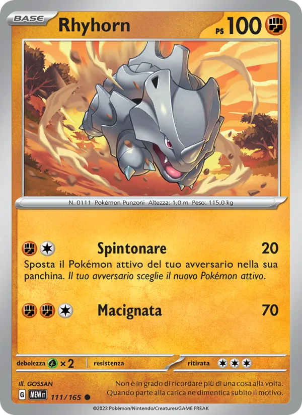 Rhyhorn (MEW 111)