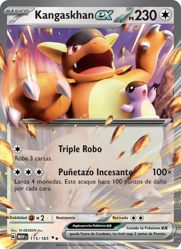 Kangaskhan ex (MEW 115)