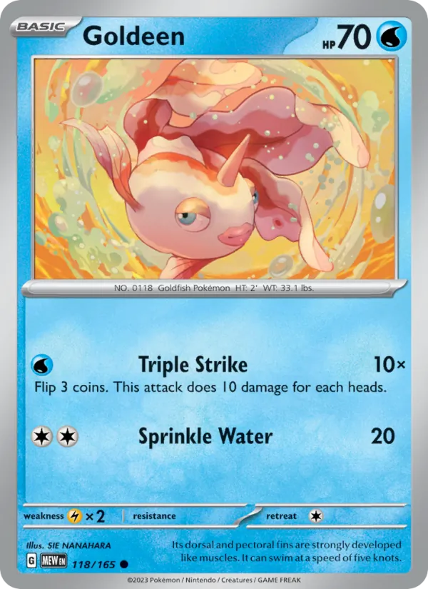 Goldeen (MEW 118)
