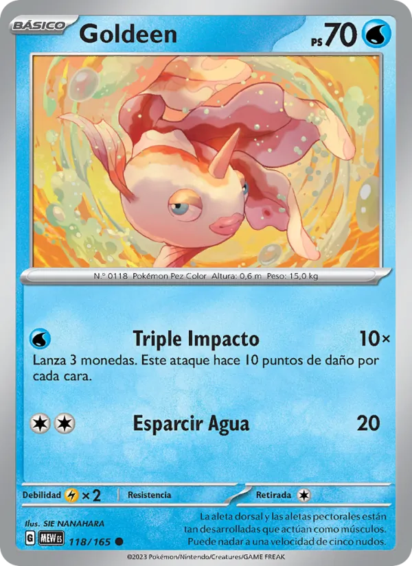 Goldeen (MEW 118)