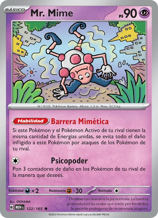 Mr. Mime (MEW 122)