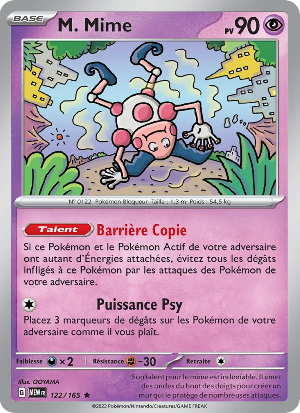 Mr. Mime (MEW 122)