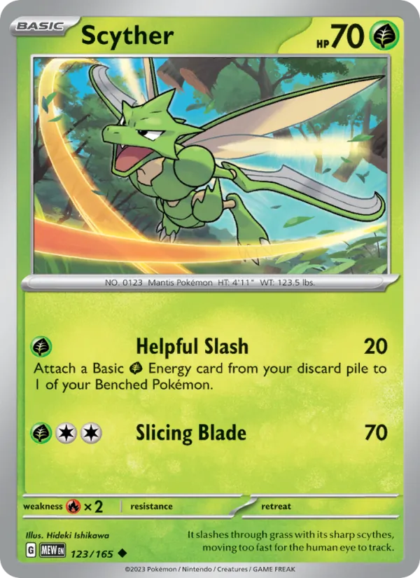 Scyther (MEW 123)