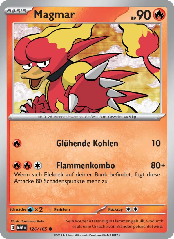 Magmar (MEW 126)