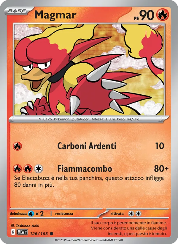 Magmar (MEW 126)