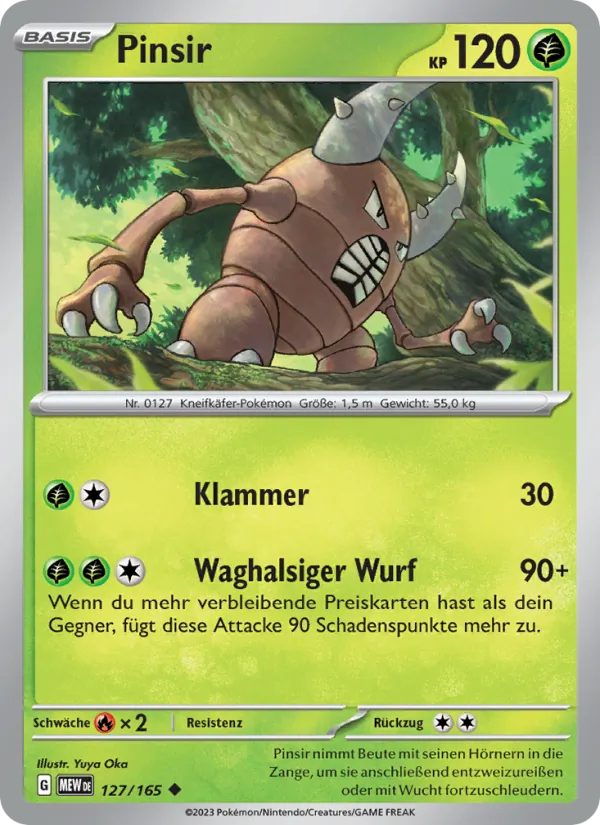 Pinsir (MEW 127)