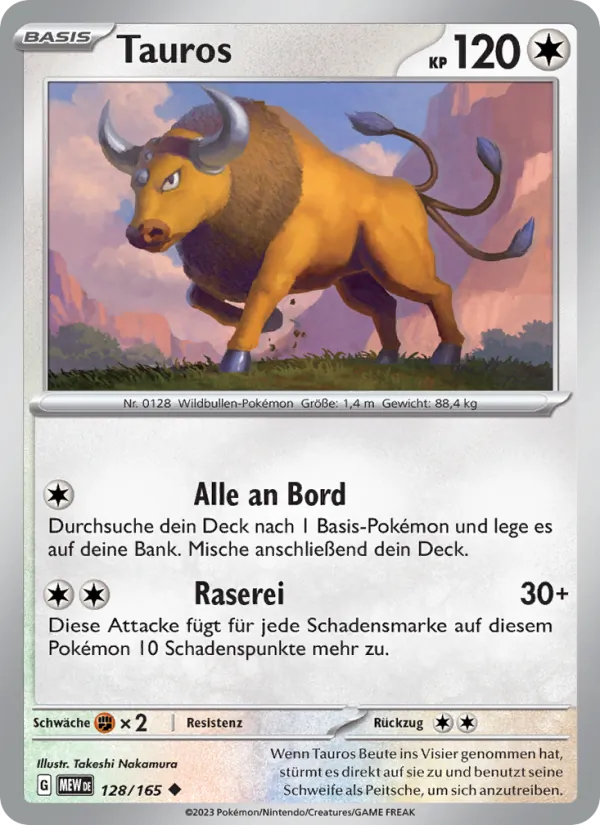 Tauros (MEW 128)