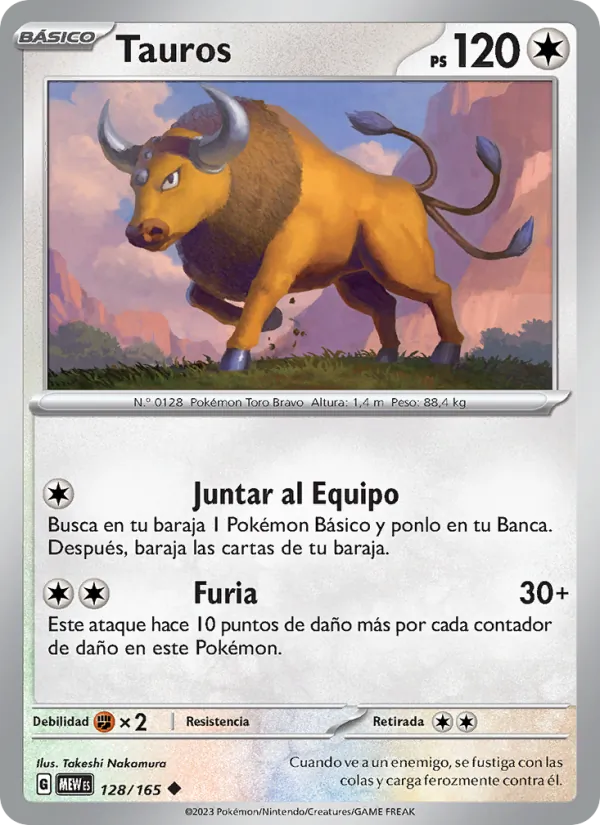 Tauros (MEW 128)