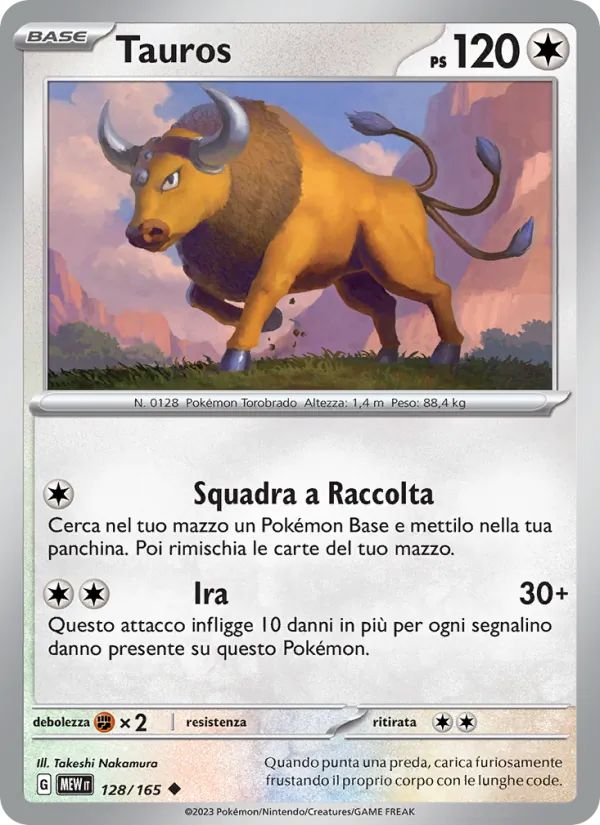 Tauros (MEW 128)
