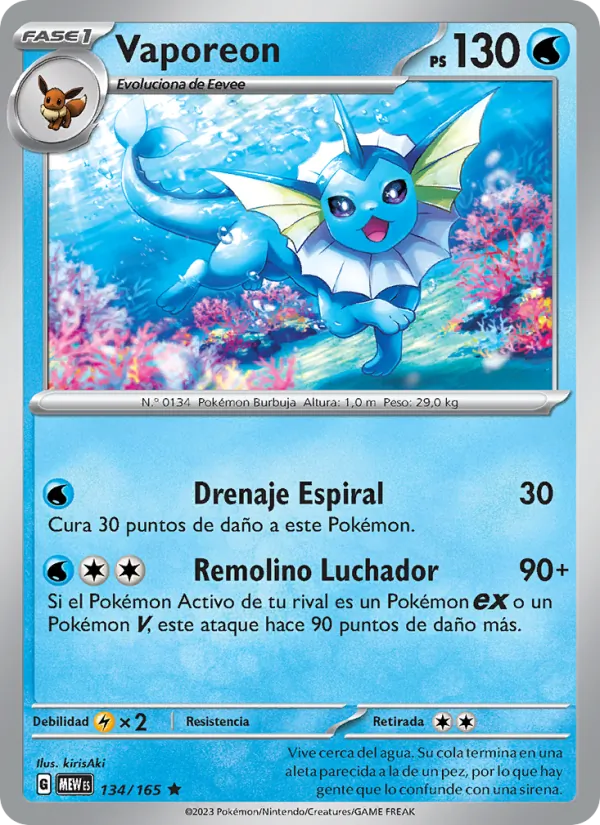 Vaporeon (MEW 134)