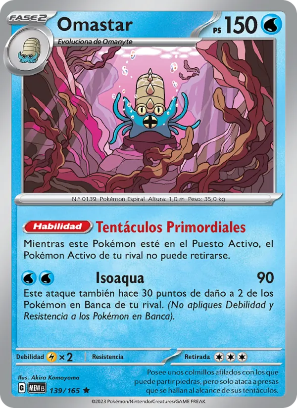 Omastar (MEW 139)