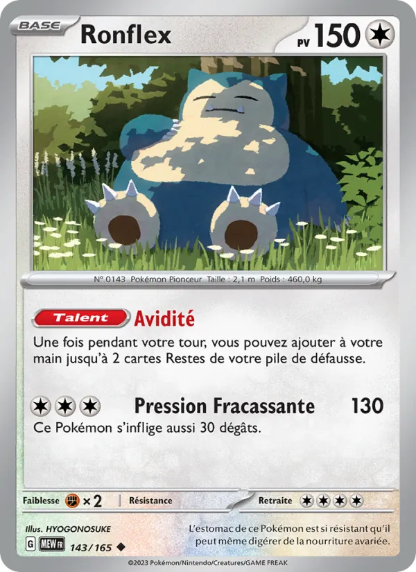 Snorlax (MEW 143)