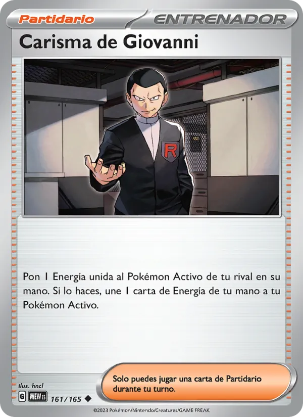 Giovanni's Charisma (MEW 161)