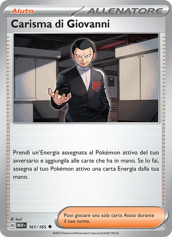 Giovanni's Charisma (MEW 161)