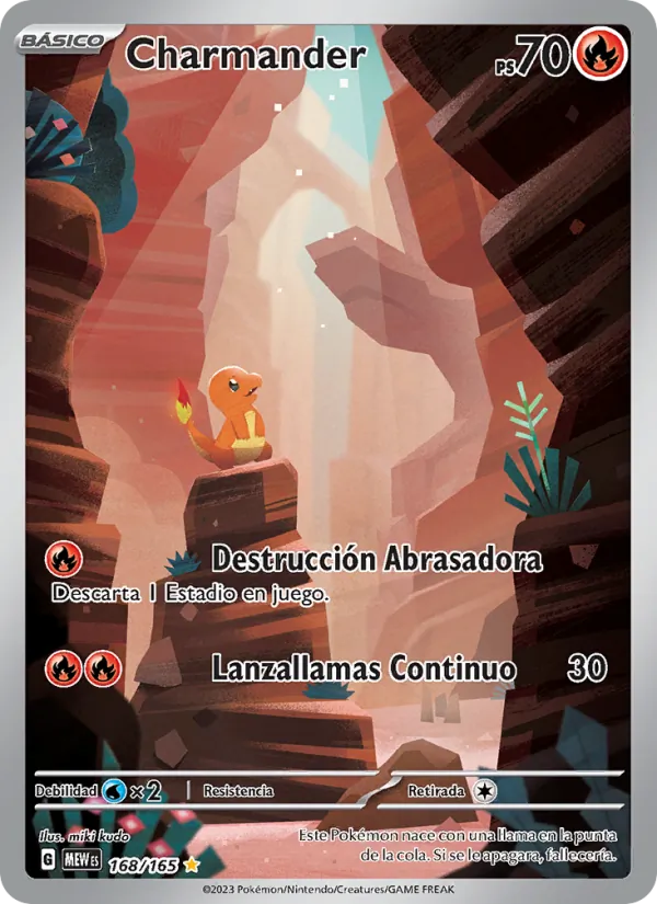 Charmander (MEW 168)