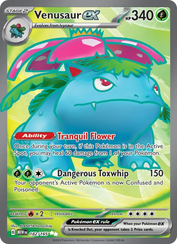 Venusaur ex (MEW 182)