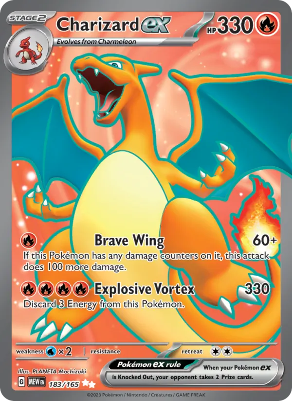 Charizard ex (MEW 183)