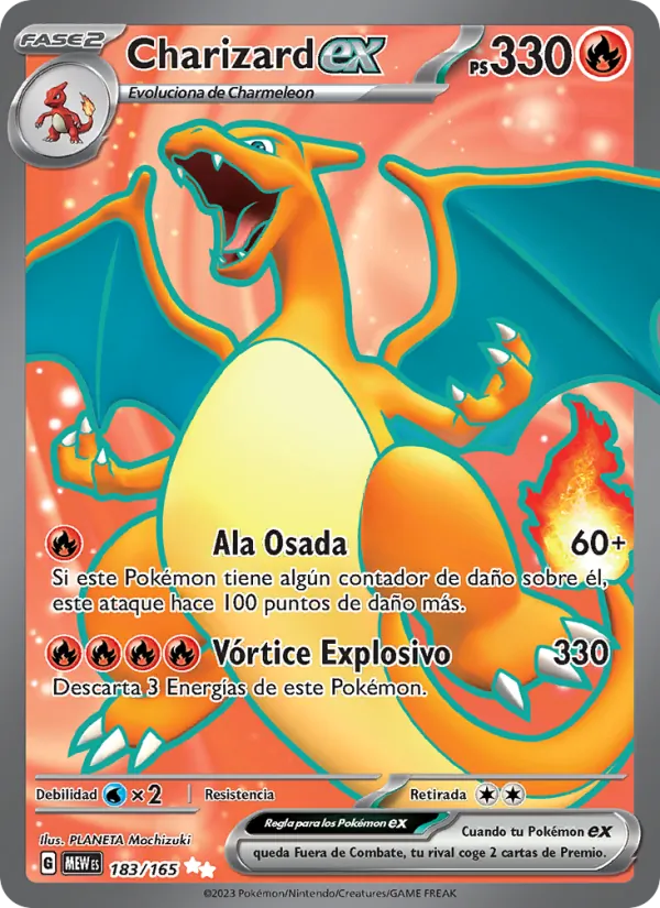 Charizard ex (MEW 183)
