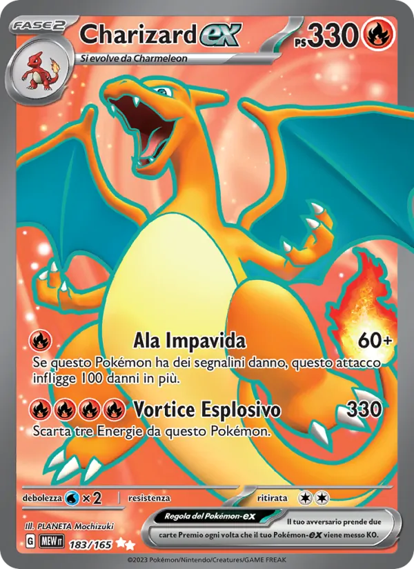 Charizard ex (MEW 183)