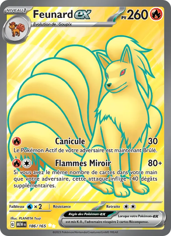 Ninetales ex (MEW 186)