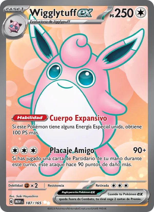 Wigglytuff ex (MEW 187)