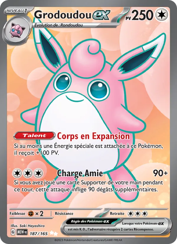 Wigglytuff ex (MEW 187)
