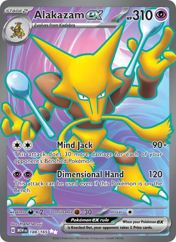 Alakazam ex (MEW 188)