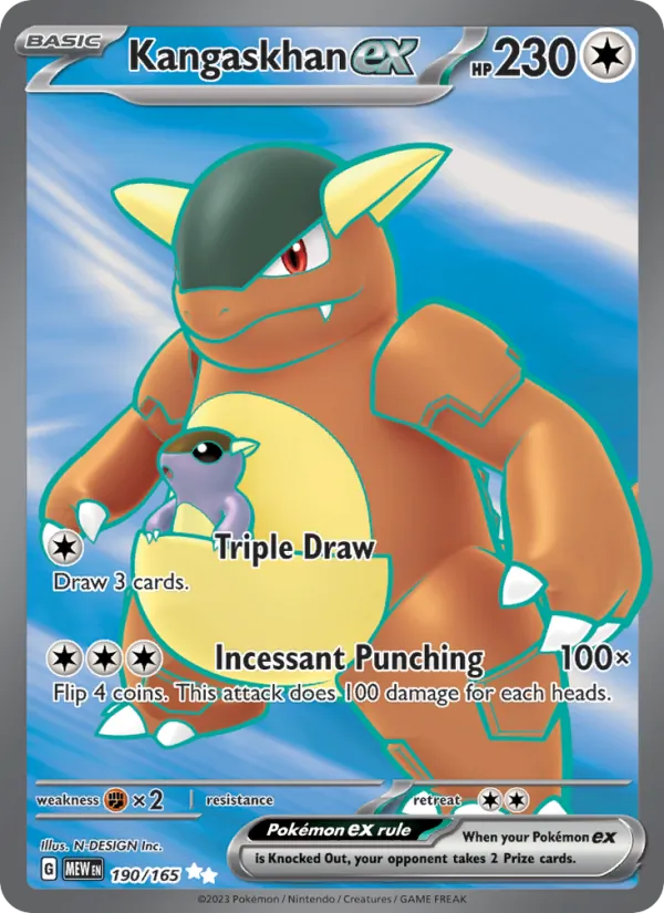 Kangaskhan ex (MEW 190)