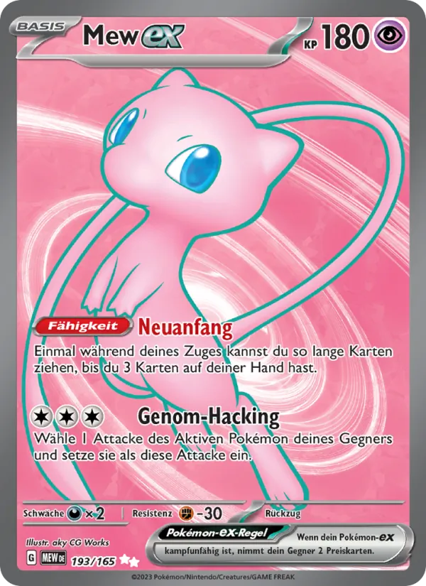 Mew ex (MEW 193)