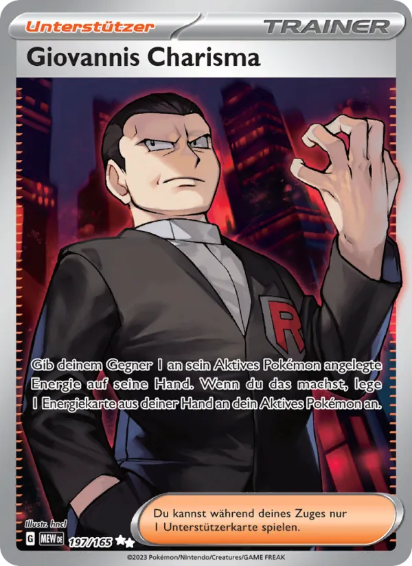 Giovannis Charisma (MEW 197)