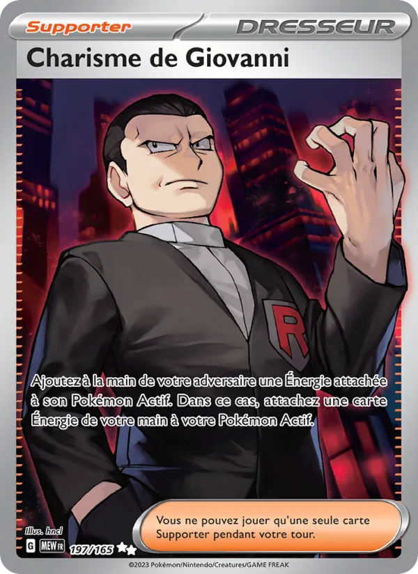 Giovanni's Charisma (MEW 197)