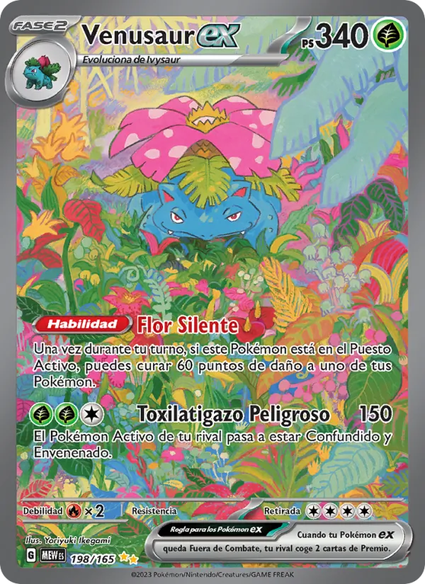 Venusaur ex (MEW 198)