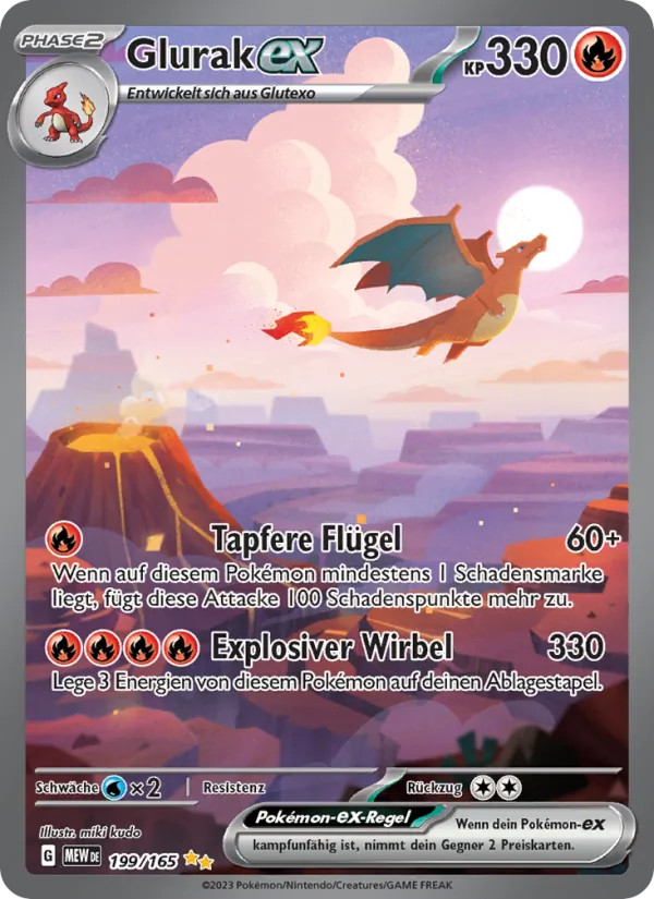 Glurak ex (MEW 199)
