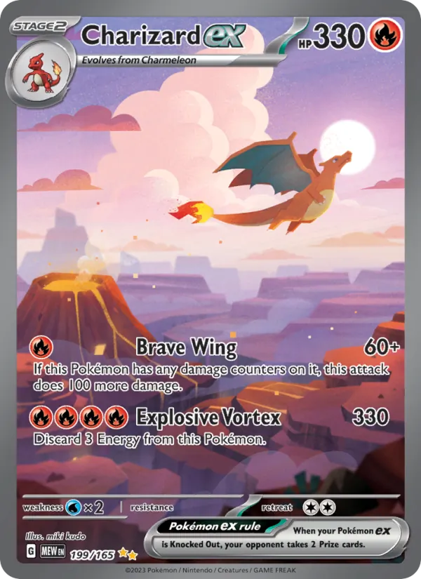 Charizard ex (MEW 199)