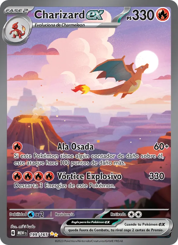 Charizard ex (MEW 199)