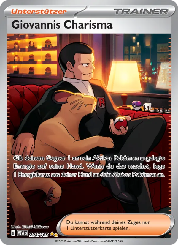Giovannis Charisma (MEW 204)