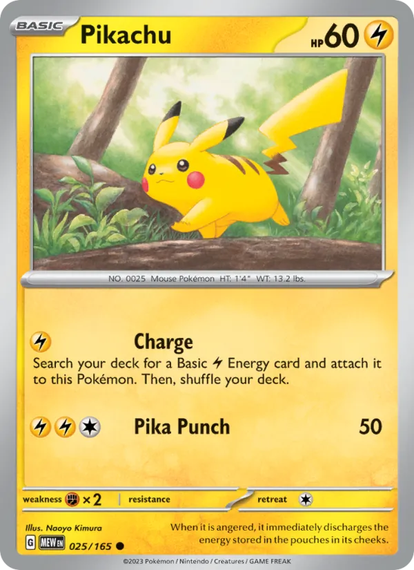Pikachu (MEW 025)