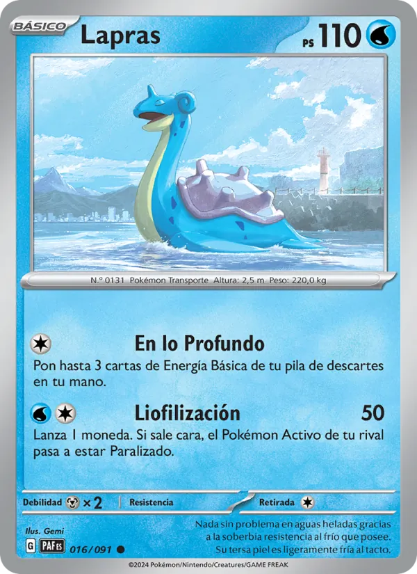 Lapras (PAF 016)