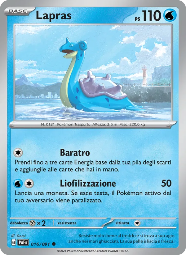 Lapras (PAF 016)