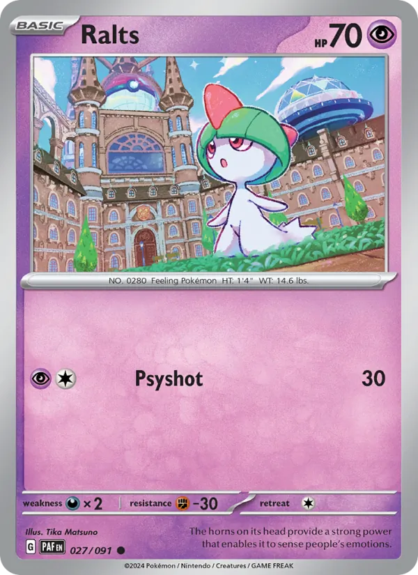 Ralts (PAF 027)