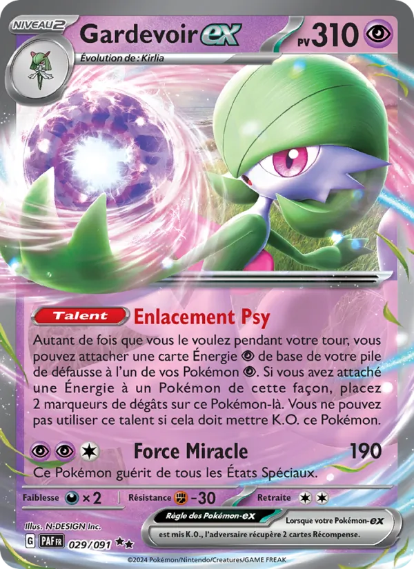 Gardevoir ex (PAF 029)